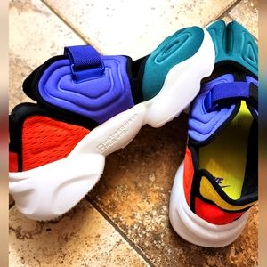 Nike Aqua Rift Indigo Burst Multicolor Split Toe Shoes BQ4797-40